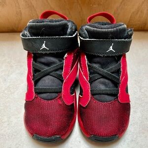 Jordan Lift Off TD Shoes Toddler 8C Gym Red Black Baby AV1244-002 Basketball Kid